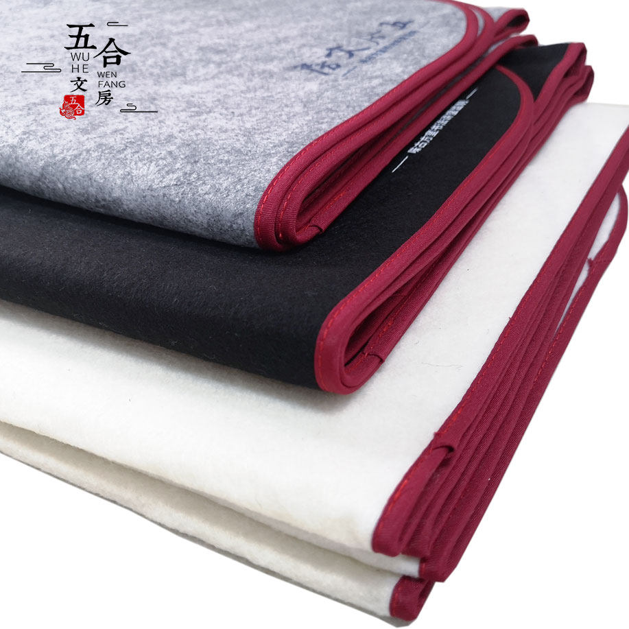 Wool Felt Painting And Calligraphy Felt Country Painting Calligraphy Felt Cushion Fur Pen Character Painting Supplies Felt Cloth Xuan Paper Mat