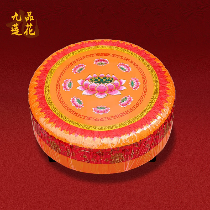 Baimat Lotus Baie Buddha cushion bushel beating cushion Baie mat meditation cushion soft and moderate round kneeling-Taobao