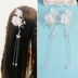 Hanfu tiara tua bước phong cách cổ xưa trang sức cổ tích vẻ đẹp trang phục kẹp tóc đẹp 蜻蜓 cổ tích ngọt ngào phụ kiện ảnh tóc - Phụ kiện tóc bờm tóc Phụ kiện tóc