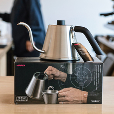 Руки мыть горшки hario冠军联名粕谷哲手冲壶细口手冲咖啡壶日式户外专业挂耳套装