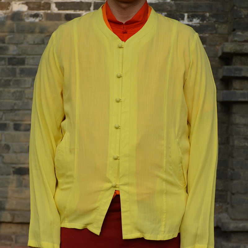 Lama monk clothes Silk Tibetan monk clothes long sleeves autumn and winter models Dongbo Tibetan clothing