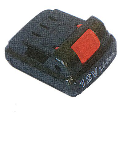 Dewei push plate three-string battery pack 12v lithium electric drill push plate battery pack