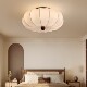 French retro bedroom ceiling lamp, medieval cream style simple master bedroom lamp, dining room study corridor, silent style lamp