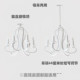 Korean-Style Bedroom Chandelier, Modern Minimalist Master Bedroom, Cream Style Living Room, Dining Room, Children's Room, Internet-Famous Candle Chandelier, Zhongshan Lighting Fixtures