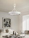 French-Style Athena Plaster Living Room Chandelier Designer Light Luxury Retro Villa Bedroom Dining Room Creative Cream Lighting Fixtures