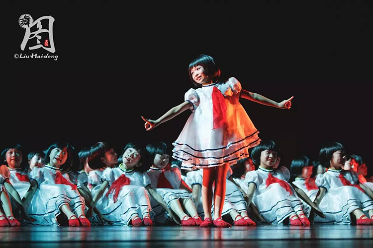 Xiaohe phong cách Trung Quốc mơ bé bé mơ ước của tôi khiêu vũ trang phục biểu diễn búp bê đạo đức Trung Quốc Fuwa biểu diễn quần áo - Trang phục quần áo trẻ em đẹp
