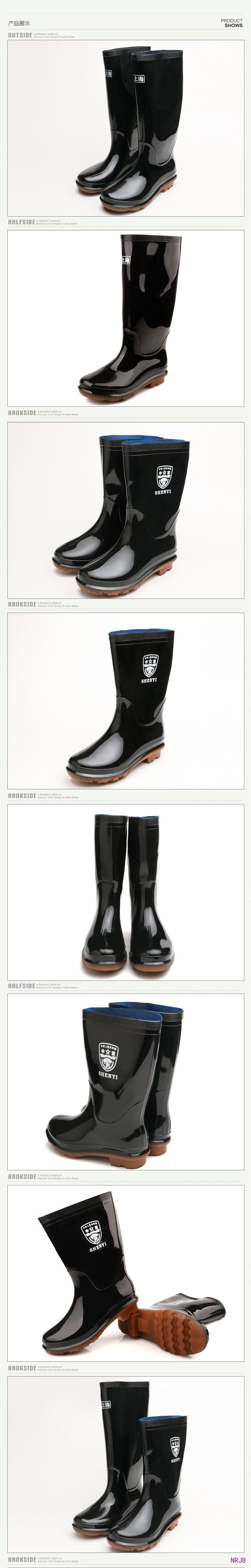 Chaussures - bottes caoutchouc homme pour printemps - semelle tendon - Ref 961788 Image 10