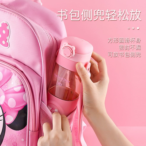 Hello kitty, детская летняя трубочка со стаканом, чайник для школьников для детского сада