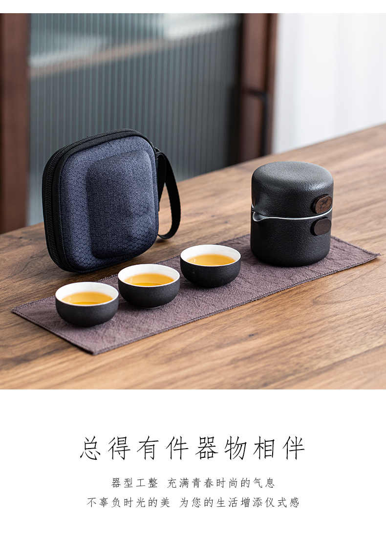 Porcelain # constant travel tea set small suit is suing portable bag contracted to crack a pot of three kung fu teapot