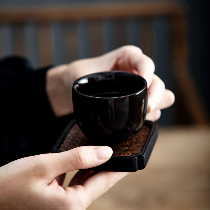 Porcelain heng tong up kung fu tea tea cup sample tea cup small household ceramics, master single cup bowl is large