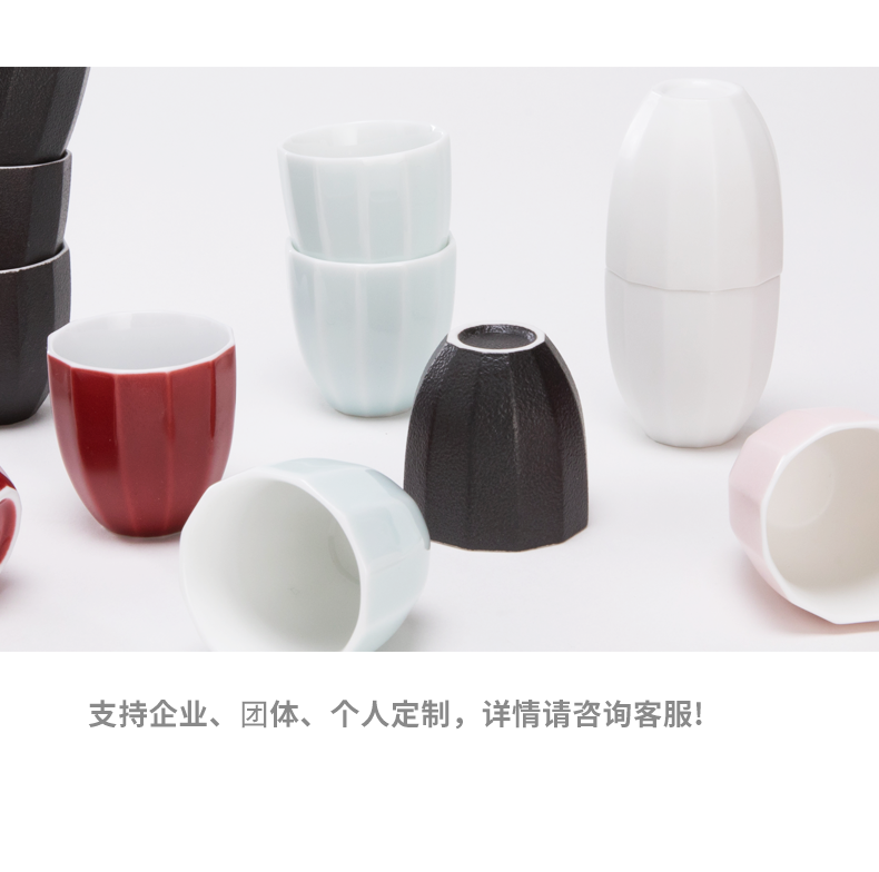 Porcelain heng tong ceramic cups sample tea cup kung fu tea set household contracted small bowl with a single master cup tea cups