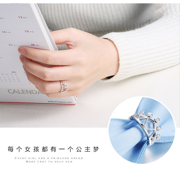 Bague Femme LSSW     en Argenterie - Ref 3088461 Image 14