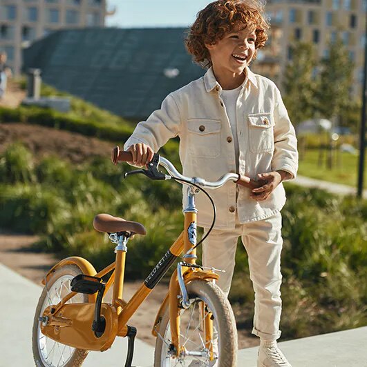 Детский велосипед 德国代购 荷兰veloretti儿童自行车16寸德国直邮包邮 0601