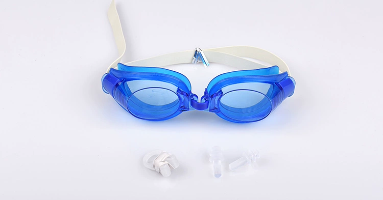 Kính bơi Kính râm bơi kính bơi (nút tai + kẹp mũi + kính bơi) ba mảnh 50g - Goggles