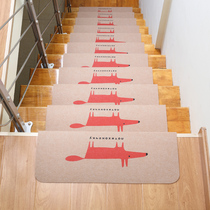 Indoor stair mat Household stair non-slip mat Stair mat Foot step mat Glue-free self-priming self-adhesive non-slip