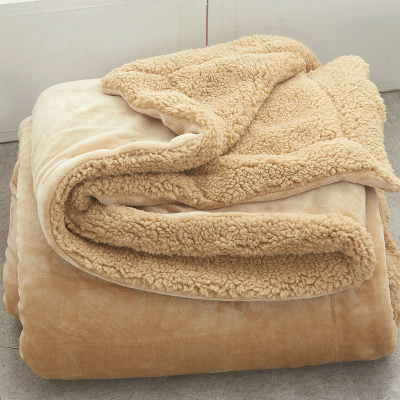 Khăn chăn flannel chăn chăn mùa đông điều hòa không khí chăn cô gái ký túc xá giải trí chăn sofa chăn sang trọng - Ném / Chăn
