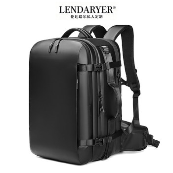 Lendaryer Business Backpack Men's New High-End Large-Capacity Travel Backpack European and American Multi-Functional Computer Bag