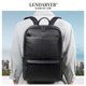 Lendaryer Business Backpack for Men, High-End Genuine Leather, Fashionable and Trendy, High-End Feel, Portable Large-Capacity Computer Bag