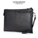 Lendaryer Clutch Bag Men's Business New High-End Large-Capacity Portable Clutch Bag Simple Retro Coin Purse
