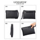 Lendaryer Clutch Bag Men's Business New High-End Large-Capacity Portable Clutch Bag Simple Retro Coin Purse
