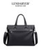 Lendaryer New Men's Business Briefcase Large Capacity Handbag Soft Cowhide Fashion Computer Bag Men's Bag