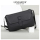 Lendaryer Shoulder Bag Men's New First-Layer Cowhide Messenger Bag Business Casual Work Clothing Large-Capacity Handbag