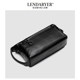 Lendaryer Men's Handbag Genuine Leather High-End Portable Mobile Phone Bag First Layer Cowhide Clutch Bag Men's High-End Small Bag