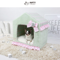  Minan NF pet house autumn and winter warm tent detachable and washable cat litter kennel net celebrity South Korea imported small dog