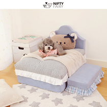  Minan pet dog bed detachable and washable waterproof four seasons net red kennel Korean cute teddy bear Marzis