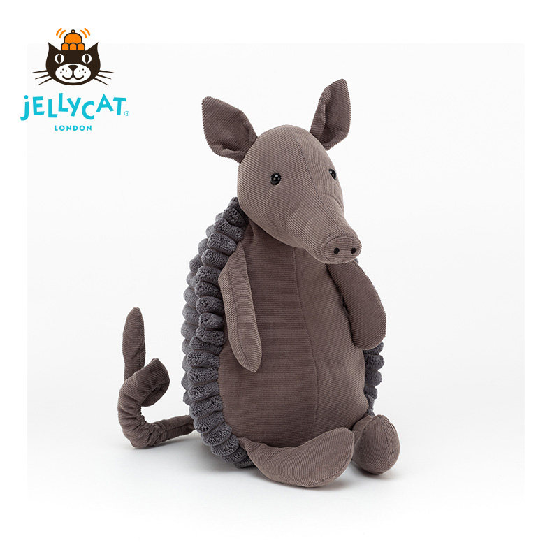 jELLYCAT British Jackie Kady armadillo gray boys and girls soothe doll plush toy gift