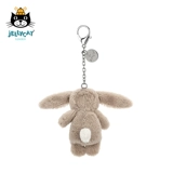 Jellycat, застенчивый плюшевый кролик, брелок, аксессуар, подвеска, Великобритания