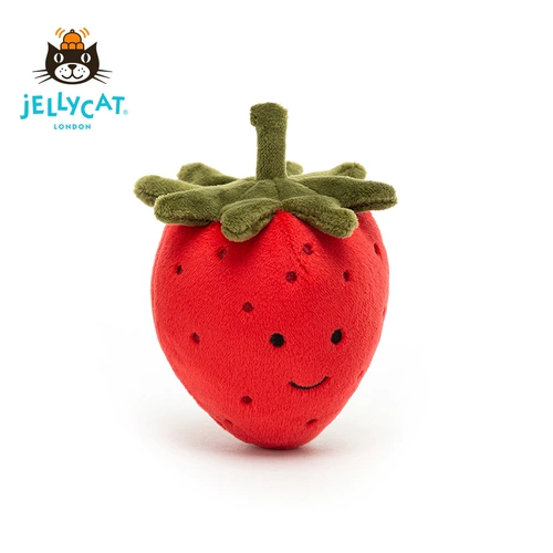 Jellycat, клубника, кукла, плюшевая игрушка, Великобритания, подарок на день рождения