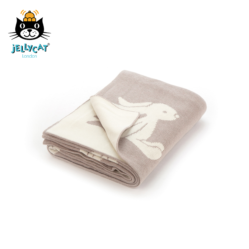 jELLYCAT UK Bunny rabbit full pure cotton towel blanket baby cover blanket appeasement