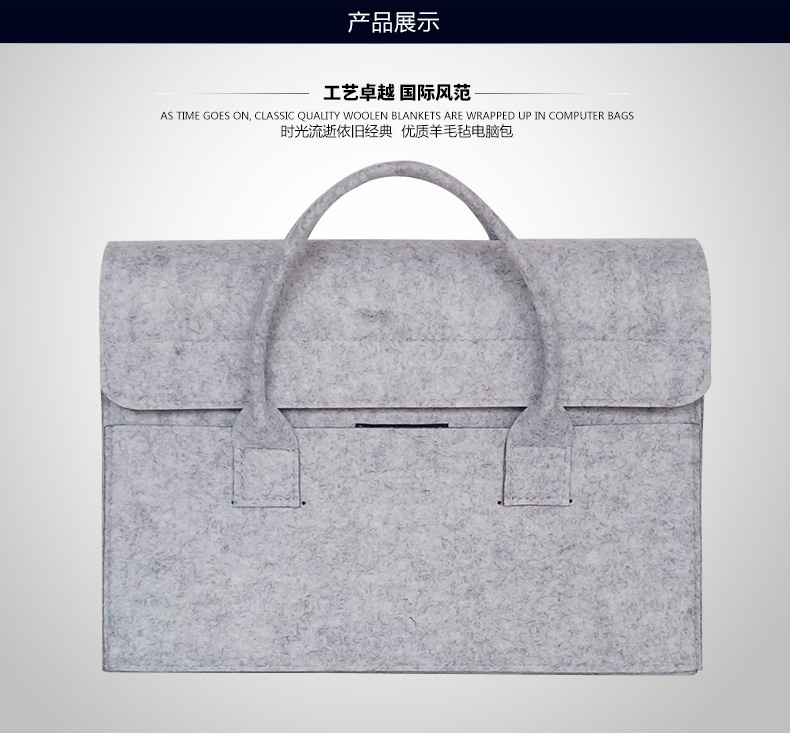 Laptop bag 15 6 inch portable female Apple Dell HP macbookproair13 3 small fresh