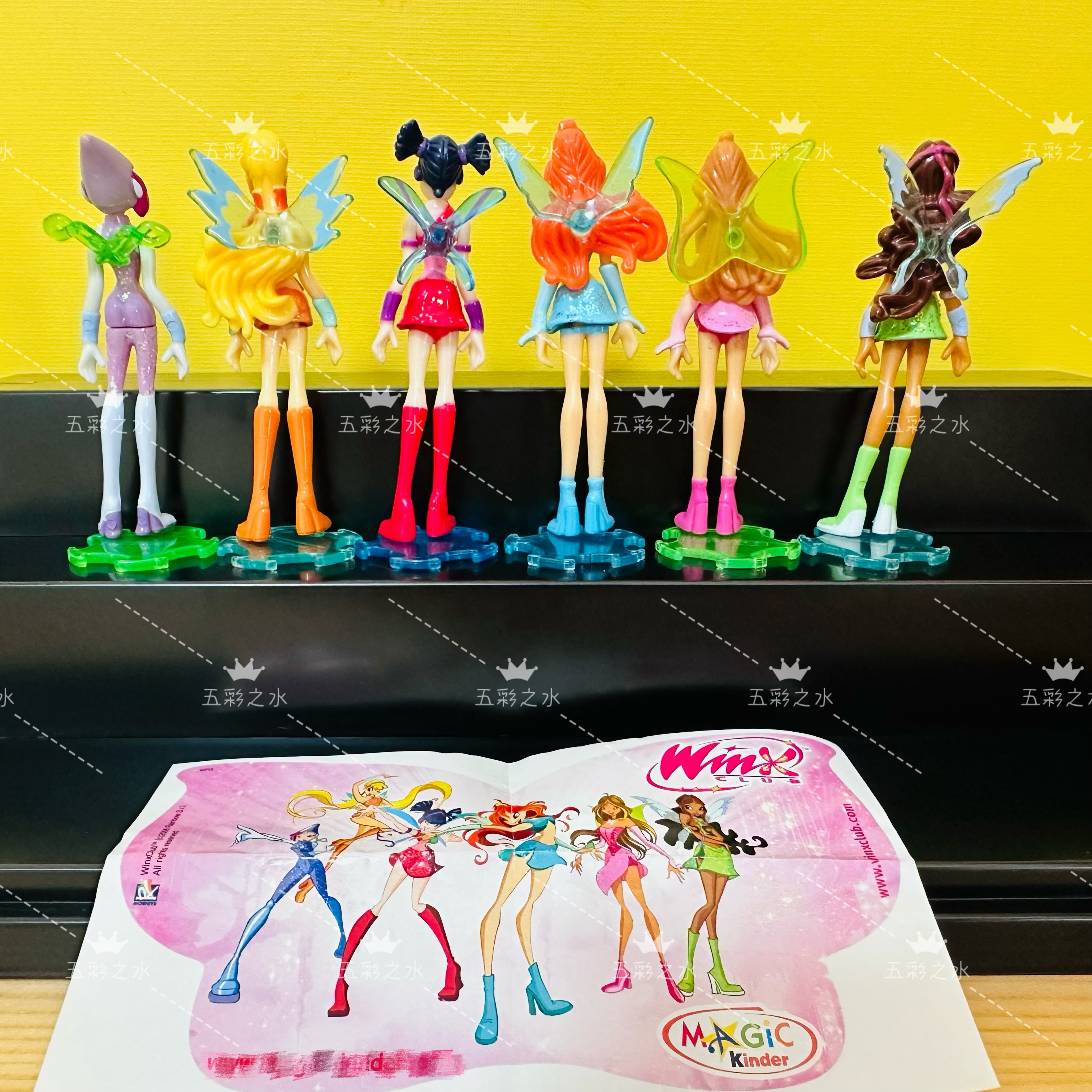 Редкое и подлинное Kinder Wonderful Egg Toy Winx Club Winx Club First Generation Season 1