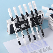 Jinwannian G-1320A Grinding friction 0 5mm temperature control magic hot erasable pen Needle tube head Neutral water pen for students