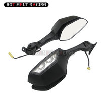 Suitable for Kawasaki ZX-10R 11-12-13-14-15 years of large bull rear-view mirror inverted car mirror reflective mirror