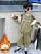 Boys' Autumn and Winter Fleece-Lined Thickened Suit 2025 New Stylish Warm Sweatshirt Two-Piece Set for Boys Trendy Children's Clothing