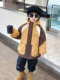 Boys' Autumn and Winter Quilted Jacket, Three-In-One Padded Coat, Thickened Outerwear, 2025 New Style, Children's Fashionable Winter Clothing