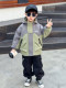 Boys' Three-In-One Spring and Autumn Jacket 2026 New Stylish and Fashionable Children's Coat Cool and Handsome Two-Piece Set for Boys
