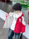 Ultraman Boys' Autumn and Winter Fleece-Lined Jacket 2025 New Children's Korean Style Stylish Thickened Reversible Windbreaker