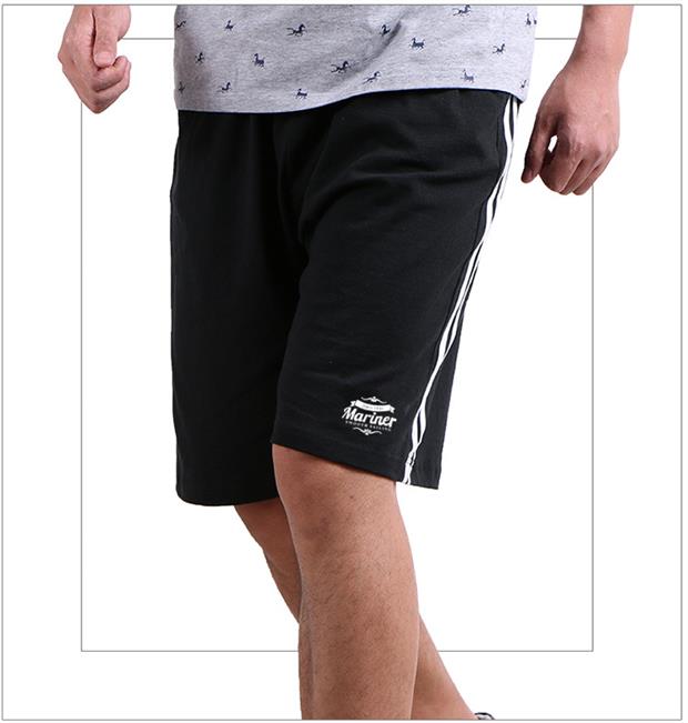 Quần short cotton trung niên nam lỏng lẻo cộng với phân bón XL thể thao co giãn giản dị eo trung niên bố năm quần quần nam