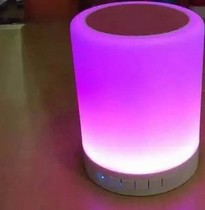 Smart Bluetooth sound light emotional touch touch music night light table lamp colorful blue Bud sound light creative light