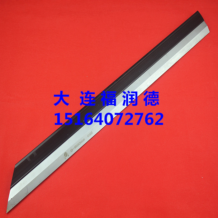 Elevator special knife edge ruler Magnesium aluminum alloy knife edge ruler Knife edge type flat ruler Knife edge straight ruler 0 level knife edge ruler