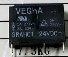 SRAH01-24VDC 수입 릴레이 24V4 핀은 HF46F24-HS1을 대체합니다.