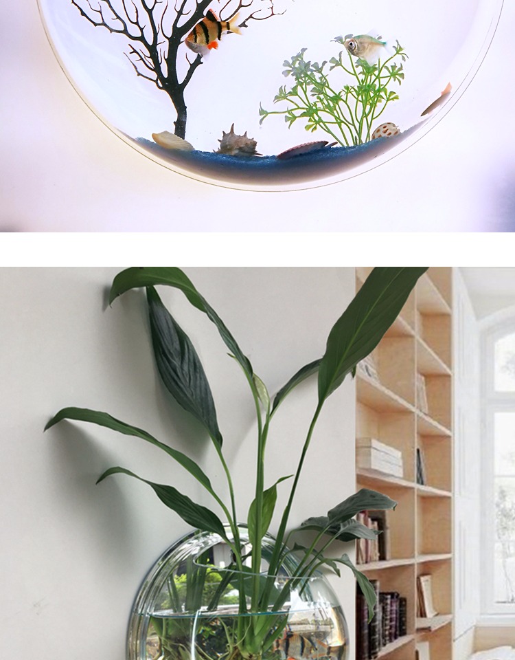 Bàn để bàn cá bể trang trí bàn vuông trang trí nhà tường trang trí treo tường acrylic bình cá trang trí bể trang trí ngày tết