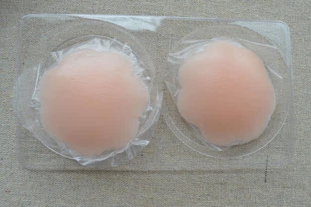 Cá nhân đóng gói núm vú silicone vô hình dán nhũ hoa tròn