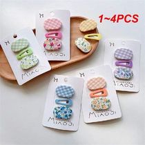 1~4PCS Plaid Floral Summer Clean Ellipse Delicate Generous