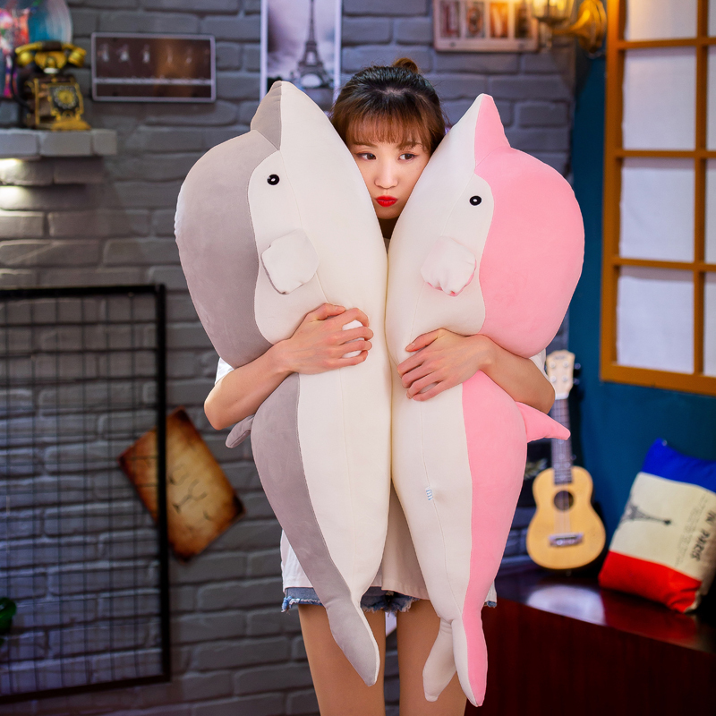 Cute Dolphin Pillow Girl Ocean Fish Plush Toy Gift Soft Animal Doll Sofa Bed Cushion Cute Dolphin Pillow Girl Ocean Fish Plush Toy Gift Soft Animal Doll Sofa Bed Cushion