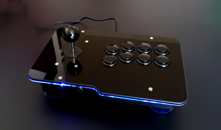 Không có sự chậm trễ usb Vua của Máy Bay Chiến Đấu 97 rocker trò chơi máy tính arcade joystick đường phố máy bay chiến đấu dazzle chiến đấu PS3 tay cầm chơi game cho iphone